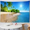 Tapisseries Dôme Caméras Belle Forêt Naturelle Imprimé Grande Tapisserie Murale Vue Sur La Mer Hippie Tenture Murale Bohème Tapisseries Murales Mandala Décoration Murale