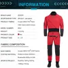 Wetsuits Drysuits Men s Kayaking Breathable Dry Suit Surfing Fly Fishing Three Layer Waterproof Fabric Neoprene Cuffs And Neckline Drysuit DM 2 230705