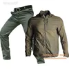 Accesorios de pesca Trajes de pesca de verano al aire libre para hombres Ropa de pesca impermeable Pantalones Secado rápido Pesca delgada Abrigo de piel táctico transpirable HKD230706