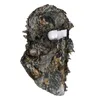 Accessori da spiaggia 2X Camouflage Hunting Leafy 3D Face Mask Hood Outdoor Fishing Copricapo Camo Hat 230705