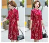 Casual Jurken Herfst Winter Vrouwen Goud Fluwelen Bronzing Jurk Vintage Chinese Stijl Cheongsam Kraag Lange Mouwen Bodycon Party