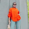 Etnische Kleding 2023 Lente Herfst Lange Mouw Effen Kleur Top T-shirt Blouses Moslim Mode Shirt Jong Meisje Stijl Islamitisch Voor Vrouwen