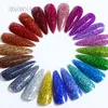 Brokat do paznokci 10G Holograficzny Złoty Srebrny Nail Art Glitter Powder Luzem Drobny Świecący Laser Chrome Pigment Pył Materiały Do Paznokci Dla Profesjonalistów 230705