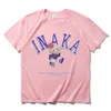 メンズ Tシャツ稲中パワー Tシャツ面白い紫バスケットボールクマパターンプリント Tシャツ男性女性デイリープレミアム Tシャツファッションデザイン Tシャツトップス 230705