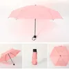 Parapluies Parapluie Pliable Voyager Équipement De Pluie Jour De Pluie Parapluie De Poche Crème Solaire Femme Parasol Parapluie Léger R230705