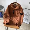 Ytterkläder designer märken blixtlåsare skjorta jacka lös stil vårhöstmens mens topp oxford andningsbara bärbara high street stenar ö kläder jacke 2or5