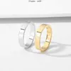 Bandringe Mode Europa Stil Ring Designer Einfache Ringe Lucury Stahl Gravierter Buchstabe G Herren Damen Schmuck Mann Hohe Qualität Casual Ring D2111103HL