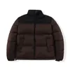 Męska kurtka Designer Down Jacket Lady damska męska kurtka z zamkami puchowymi damska odzież wierzchnia przyczynowa hip-hopowa stójka puchowa BAWEŁNA moda męska designerska kurtka S-4XL