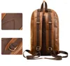 Рюкзак Luufan мягкая подлинная кожаная кожа подходит 15,6 дюйма для ноутбука сумка для ноутбука Черный рюкзак с большими мужчинами для Satchel School для Satchel