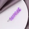 Haarschmuck Mode Einfache Öl Tropft Farbe Metall Essigsäure Brief Wort Clips Für Mädchen Frau Temperament Designer Haarnadel Haarspangen