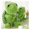 Bambole di peluche Spot 20Cm Super Green Big Eyes Tartaruga Tartaruga Animale Bambini Baby Birthday Christmas Toy Gift Drop Delivery Giocattoli Regali Stu Dhxqr