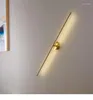 Lampes murales nordique luxe lignes géométriques tourbillonnant salon chambre lampe de chevet miroir design phare allée lumières