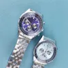 멀티 다이얼 완벽한 시계 Navitimer Mens 비즈니스 Ladies Orologio 50mm Sier Plated Watchband 우아한 디자이너 시계 고품질