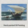 Impressionist Art Landscapes on The Valencian Coast Joaquin Sorolla Painting Beach Scene Handmade Oil Artwork High Quality