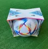 New World Cup soccer Ball Size 5 high-grade nice match football Ship the balls without air box