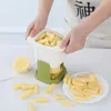 Fruit Vegetable Tools Multifunctional Vegetable Chopper Onion Dicing Artifact French Fries Slicer Kitchen Gadget Cucumber Potato Slicer Kitchen Tools 230706