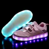 Tênis TioJerry Led Sapatos para crianças Crianças Tênis Brilhante Sapatos de Tênis Luminosos para meninos meninas Carregamento USB Luz LED Sapato moderno 230705