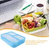 Dinnerware Sets Containers Lids Rack Kitchen Storage Lunch Box Supplies Silica Gel Compact Small Household
