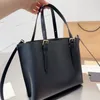 Designer handbag women's shoulder bag leather underarm bag new solid color large capacity tote bag classic alphabet shopping bag fashion handbag purse