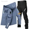 Accesorios de pesca Traje de ropa de pesca para hombre de alta calidad Primavera y verano Chaqueta de protección solar Pantalones tácticos Deportes al aire libre Ropa impermeable HKD230706