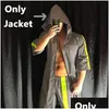 Men'S Jackets Mens Reflective Fluorescent Set Nightclub Bar Singer Dancer Male Costume Drop Delivery Apparel Clothing Outerwear Dhqaq