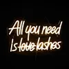 LED Sign Neon Signs Hey Babe Nice Brows Nail shopLed Light Personalized Bedroom Home Office Cafe Party Wedding Wall Decoration Girl Women HKD230706