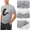 Polos masculinos Esquilo abraço t-shirt roupas estéticas tops camisetas pretas camisas de grife masculinas
