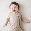 Sacchi a pelo Sacco a pelo per bebè in fibra di bambù Morbido e confortevole Cerniera Sacco a pelo per neonato senza maniche per bambini 230705