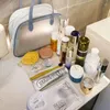 Borse cosmetiche Grande borsa da toilette da viaggio Separazione asciutta / bagnata Supporto per organizer per trucco per pennelli Set balsamo per shampoo di dimensioni standard