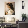 Seascape Canvas Art Head of An Italian Girl Joaquin Sorolla Y Bastida Painting Handmade Beach Landscape Artwork Home Decor