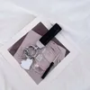 Unisex designer keychain mens designer key chain necktie contour bag charms triangular leather grace plated silver luxury keyrings car accessories PJ056 C23