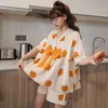 Sleep Lounge feminino Japan Summer Sweet quimono Short Sleep Tops Shorts pijama set Ladies Cute home clothes Pijama pour femme 2022