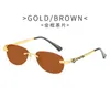 Mode Carti Top Sonnenbrille Karte Familie Diamant eingelegt personalisierte Sonnenbrille Damen lila Goldblume Metallbein runde Brille mit Originalverpackung