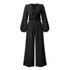 Women's Two Piece Pants Shirt SetCasual Pleated Top High Waist Wide Leg Suit 2023 Elegant Female Outfits