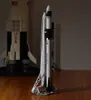 Modello pressofuso SpaceX Falcon 9 Rocket Manned Dragon Space Ship Tower 230705