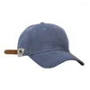Gorras de béisbol 2023 Ins moda Kpop sombreros para hombres mujeres ajustable Simple ocio béisbol sólido deportes al aire libre gorra al por mayor