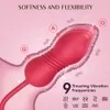 Vibratoren 3 in 1 Rose Toy Vibrator für Frau Zunge lecken Klitorisstimulator Stoßender G-Punkt-Dildo Klitoris-Nippel-Licker Frauenwaren 230706