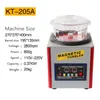 KT-205 KT-205A 370W Machine de polissage de gobelet magnétique Mini polisseuse de bijoux magnétique équipement de bijoux de gobelet