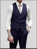 Mannen Vesten Vest Slim Fit 2023 Lente En Herfst Straat Shooting Star Dezelfde Single Breasted Zwart Kort Pak 230705