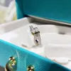 Designer ring luxe vrouwen diamanten ring trend mode klassieke sieraden Paar stijlen Verjaardag zeer goed cadeau