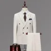 Men's Suits Blazers Custom Made Groom Wedding Dress Blazer Pants Business Highend Classic Trousers SA0710599 230705