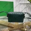 7A Designer-Tasche, gewebte Handtasche für Damen, Mini-Loop, handgefertigt, 98090, hochwertige Umhängetasche aus echtem Leder, Weave Shoulder Clutch, Luxus-Geldbörsen