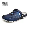 أحذية المشي لمسافات طويلة الساخنة بيع 2023 أحذية مائية للرجال رجال جديدون رجال شاطئ أحذية أحذية شاطئية صيد مياه الثقوب في الهواء الطلق الصيف HKD230706