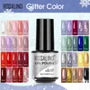 Nail Gel ROSALIND Nail Polish Red Yellow Series Gel Varnishes All For Manicure Nails Art Base Top Coat UV Semi Permanent Nail Gellak 230706