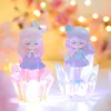 Lalki styl dziewczyny ręcznie robione ozdoby kobiece zabawki dla dzieci Luminous pudełko z niespodzianką prezent urodzinowy dla uczniów szkół podstawowych 230705