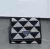 Projektant mody portfel luksusowy pakiet kart torebka trójkątna etykieta torebka bankiet zakupy ślubne męskie damskie kopertówki