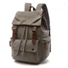 Sacs de plein air sac de sport sac à dos hommes Vintage toile ordinateur portable pour femmes école voyage sacs à dos Sport
