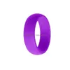 Bandringe 10 teile / satz Womens Sile Hypoallergen O-Ring Bequemer leichter Ring für Männer Paar Design Schmuck Geschenk Drop De Dhm18