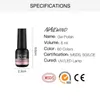 Nagelgel NAILWIND 8ml Gel Nagellack Semipermanent UV-lack Led Esmaltes Hybrid Gellack Top Base Coat Polish Gel Nail Art 230706