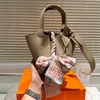 Bolsas femininas de luxo bolsas de ombro em couro genuíno bolsa balde feminina mini bolsa de compras com trava picotin bolsa de lona interior em couro de vaca bolsas femininas